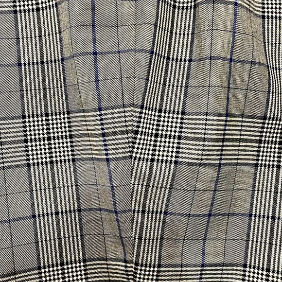 Plaid office trouser, straight leg - Picture 5 of 5